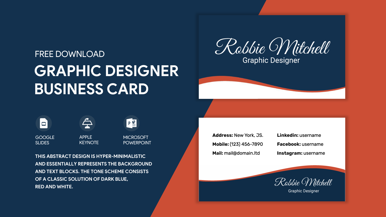 business card template free download microsoft