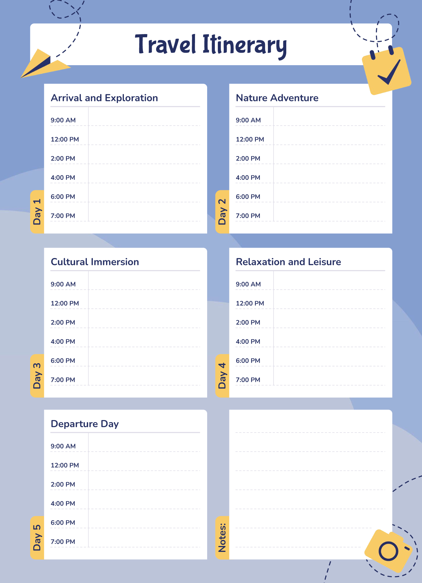 Travel Itinerary Template 20 Free And Customizable Travel Itinerary Travel Itinerary Template 20 Free And Customizable Travel Itinerary