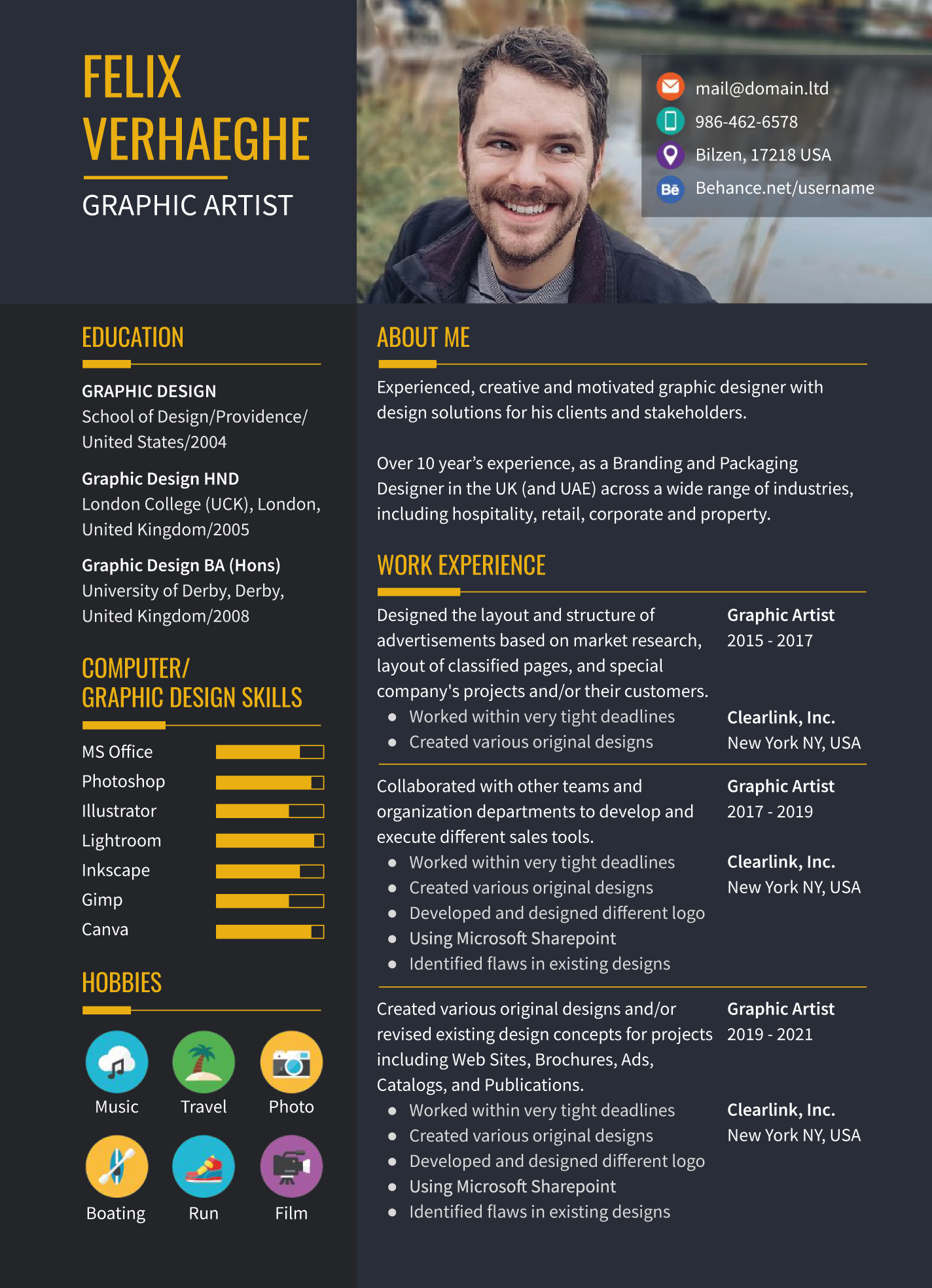 Artist Resume Sample And Complete Guide 20 Examples - vrogue.co