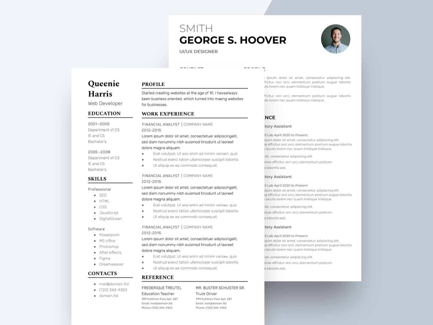 Best Simple Resume Google Docs Templates For Gdoc Io