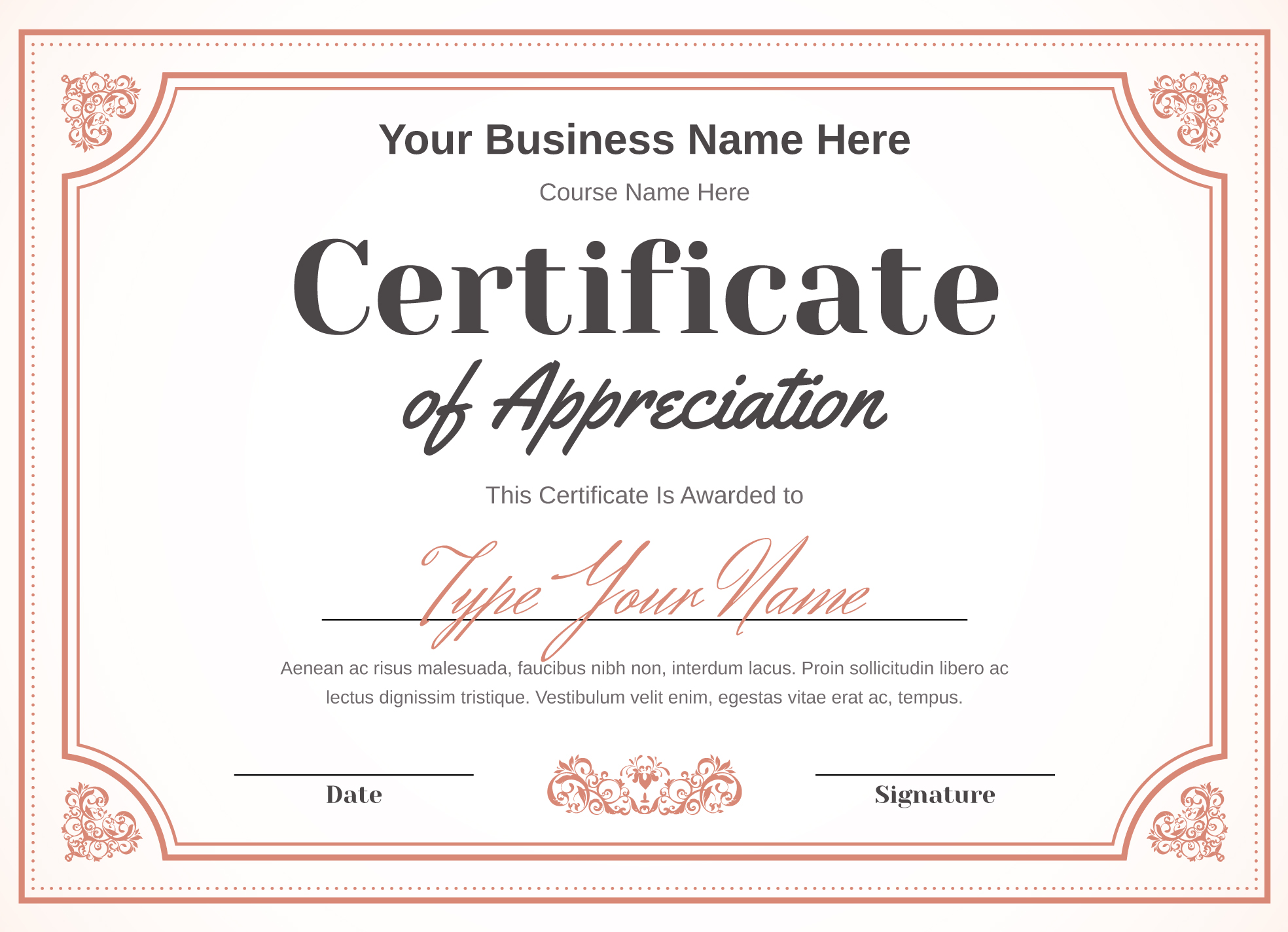 certificate of appreciation template for guest speaker