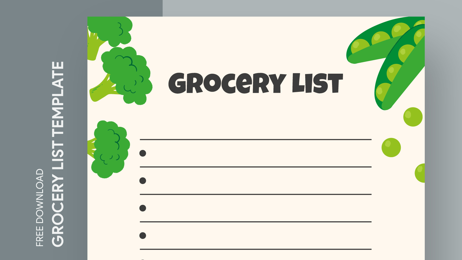 Grocery List Free Google Docs Template gdoc.io Grocery Lists