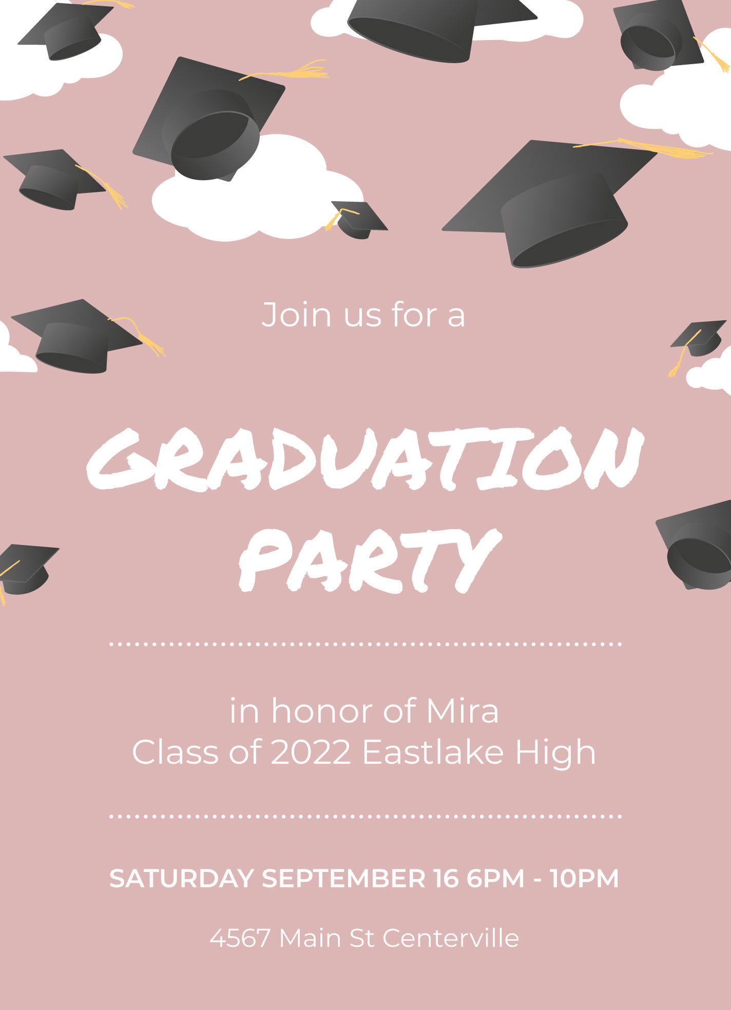 high school graduation quotes for invitations
