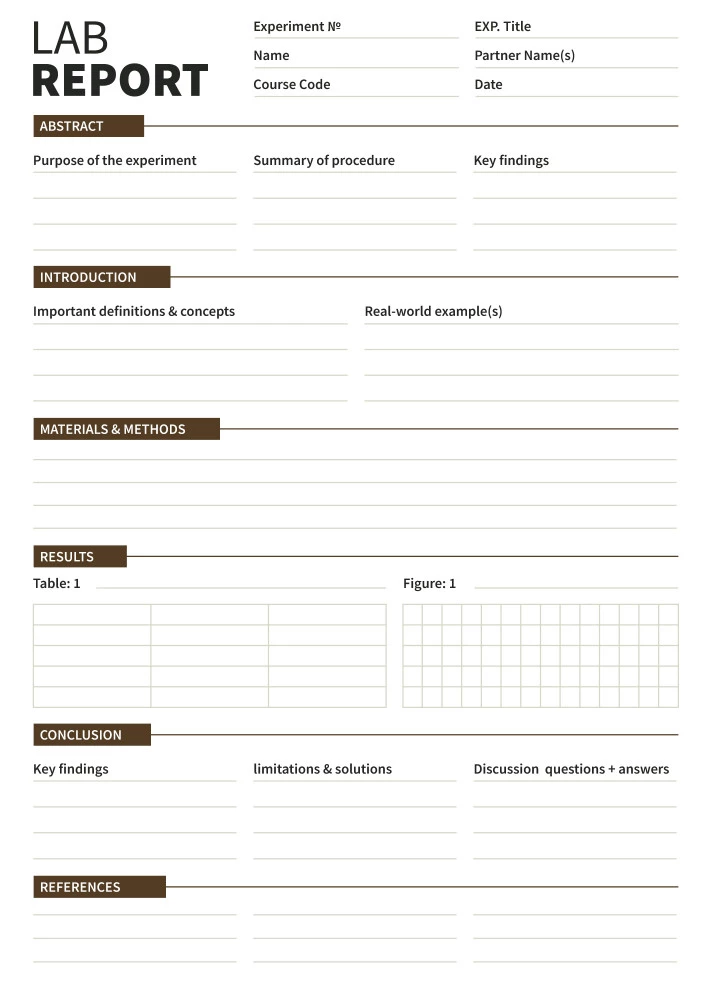 Lab Report Free Google Docs Template - gdoc.io - Reports