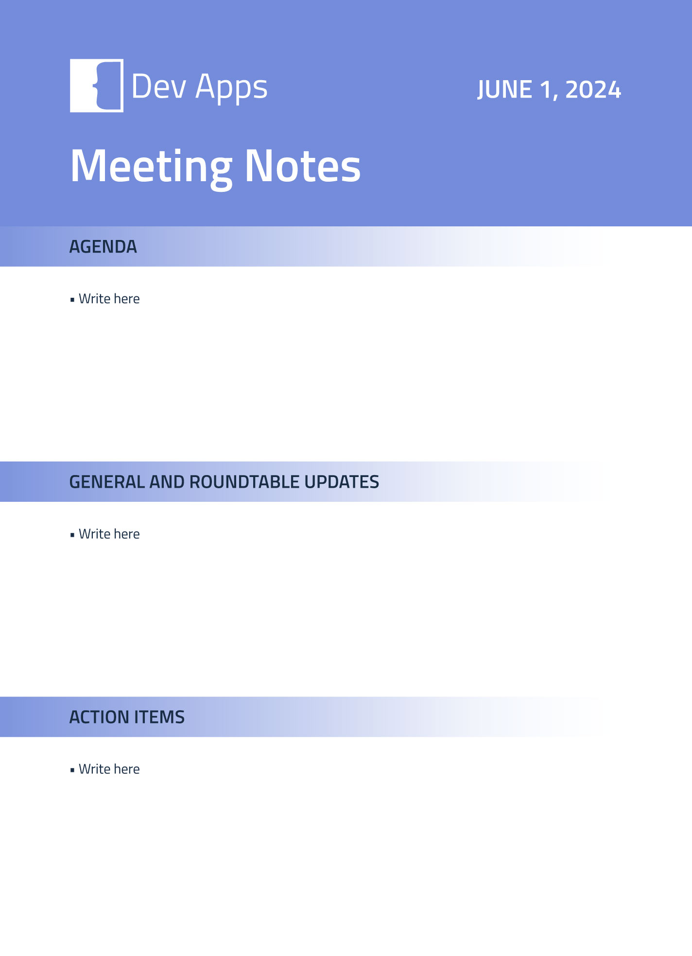 Loodgieter verdieping de eerste Meeting Agenda Notes Free Google Docs Template - gdoc.io
