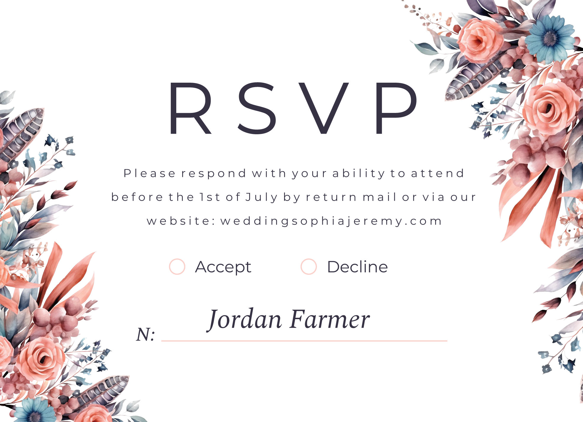How to create a wedding RSVP form using Google Forms