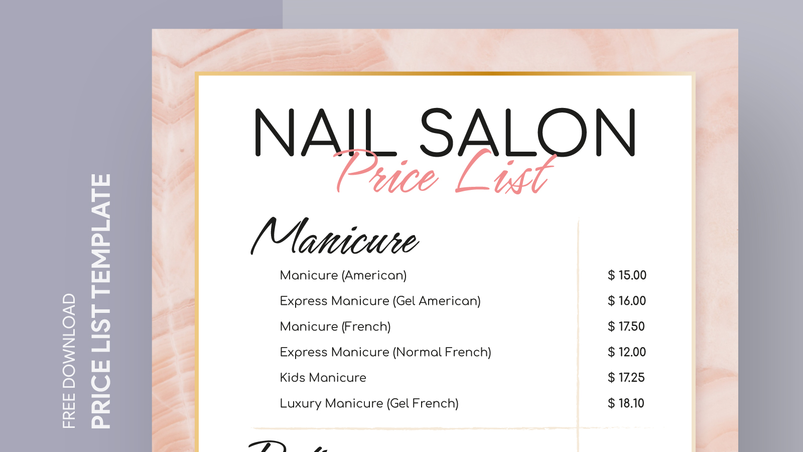 Nail Salon Flyer & Business Card Templates 2, Print Templates | GraphicRiver