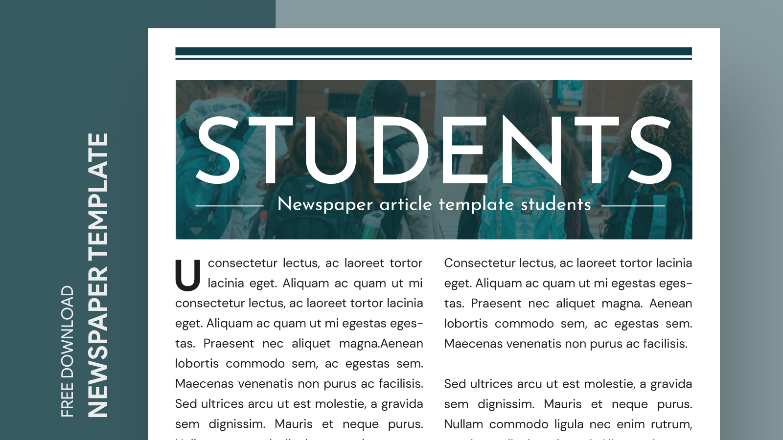 Newspaper Article For Students Free Google Docs Template Gdoc io
