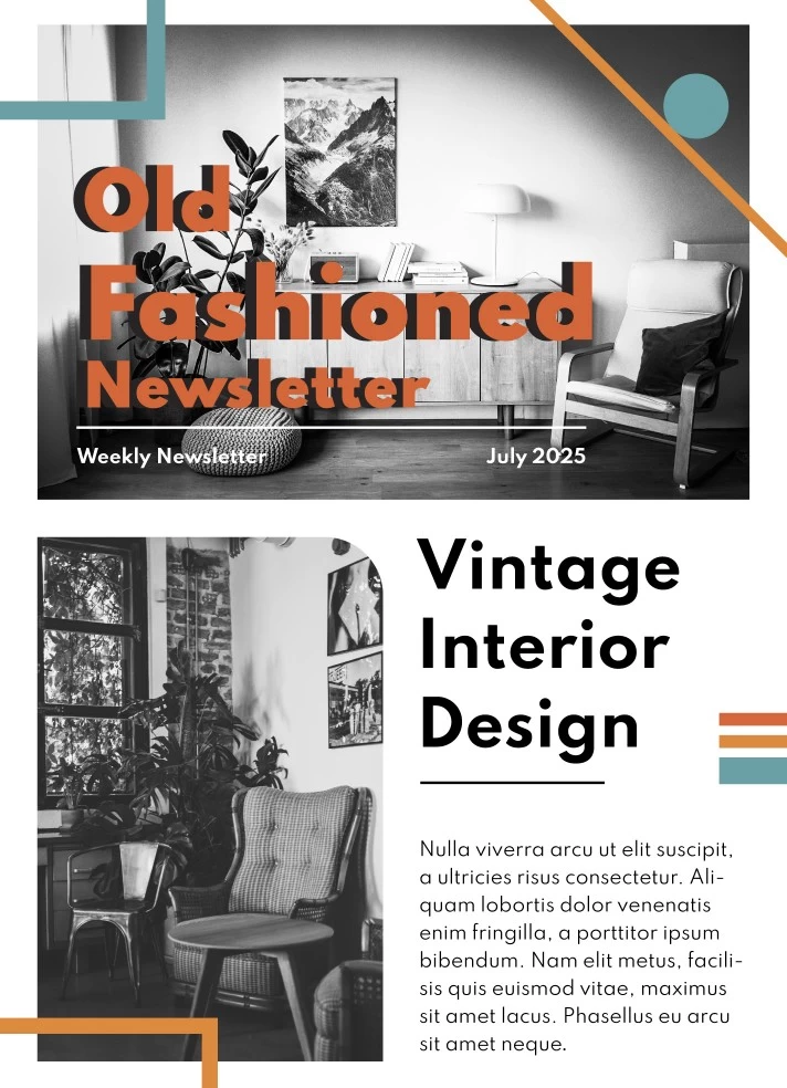 Old Style Newsletter Free Google Docs Template - gdoc.io