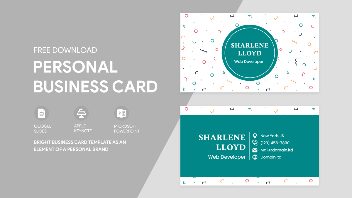 business card template free download microsoft