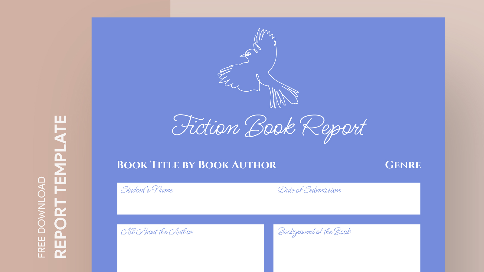 book report google docs template