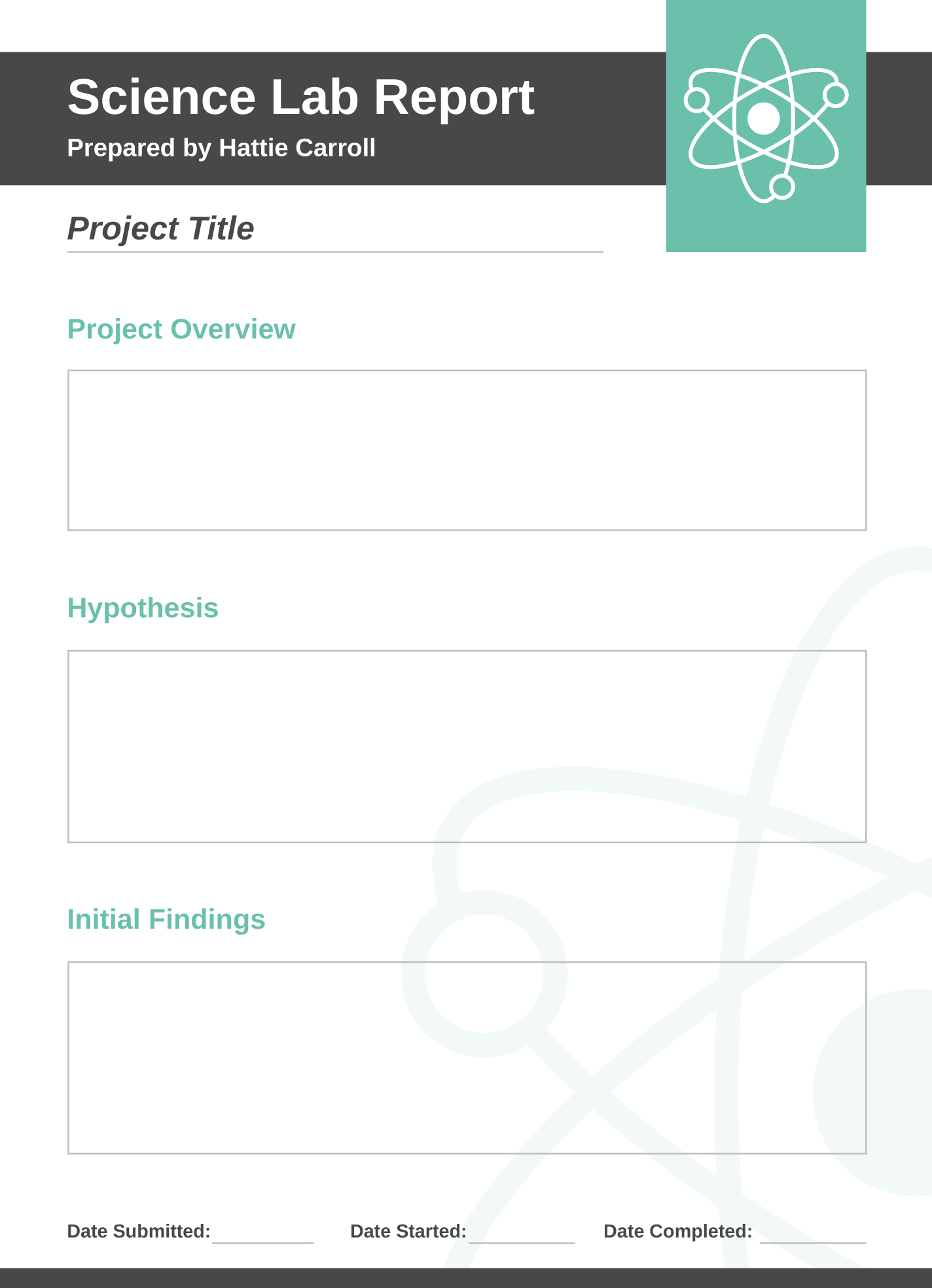 Science Lab Report Free Google Docs Template Gdoc io