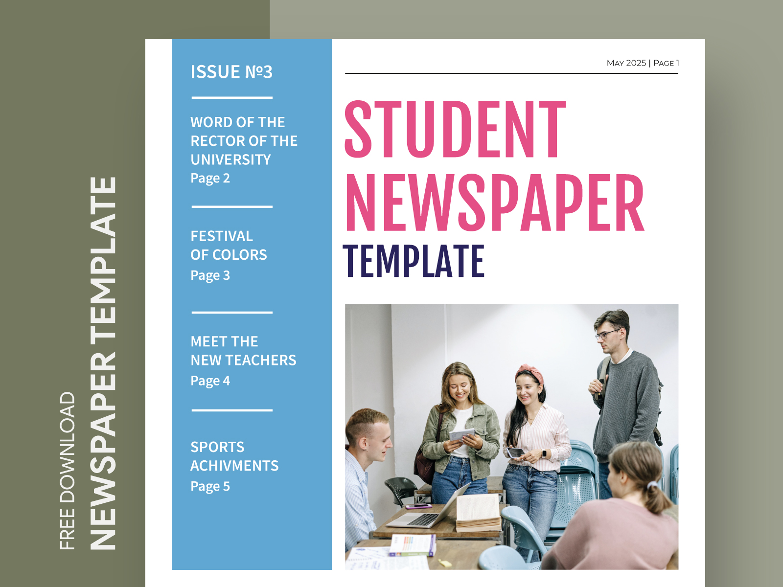 Free Newspaper Google Docs Templates Gdoc Io