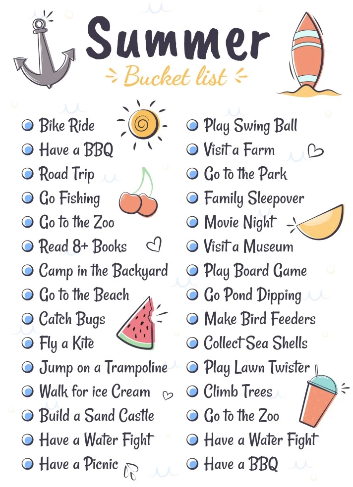 Summer Bucket List Ideas: Top 10 Must-Dos!