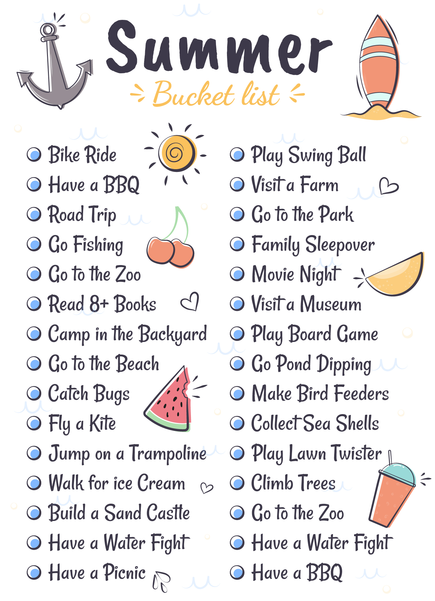 Bucket List For 2024 Image To U