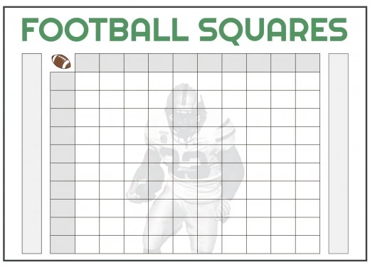 Football Superbowl Squares Template for Google Spreadsheet Sheets (2019  Updated!) 