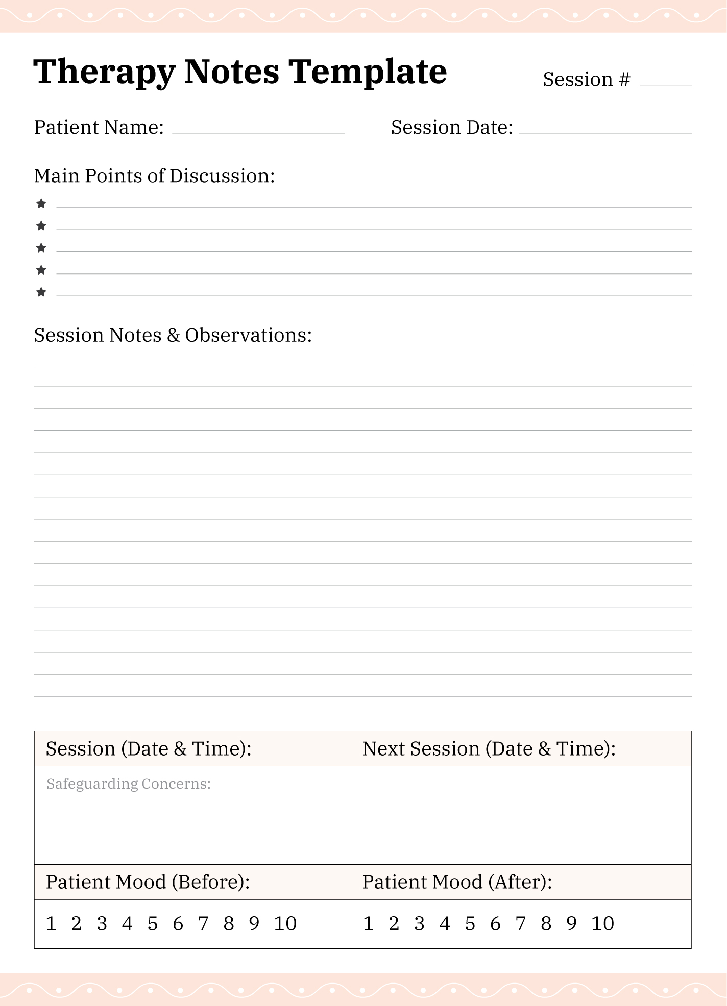 psychotherapy-session-notes-template