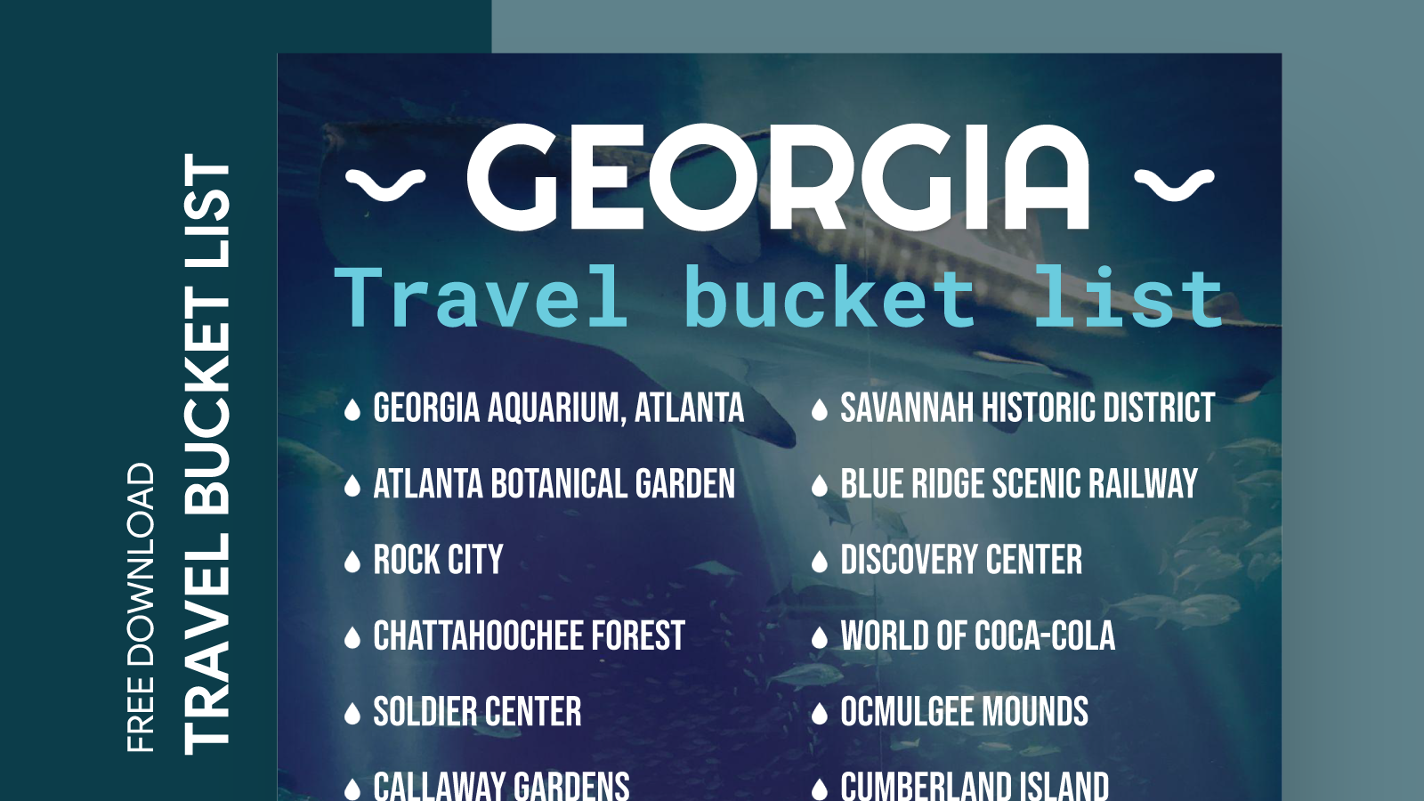 State of Travel Bucket List Free Google Docs Template gdoc.io
