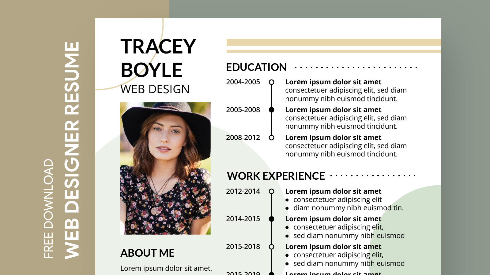 Web Designer Resume Free Google Docs Template gdoc io Web Designer Resume Free Google Docs Template gdoc io