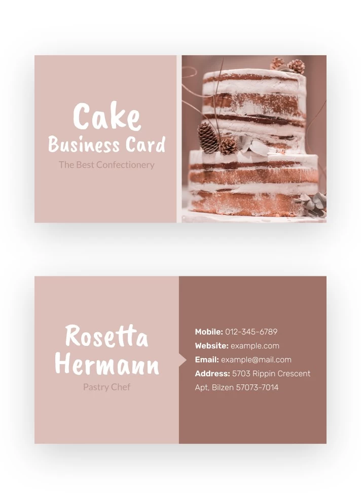 Editable Email Templates for Cake Business Customizable - Etsy