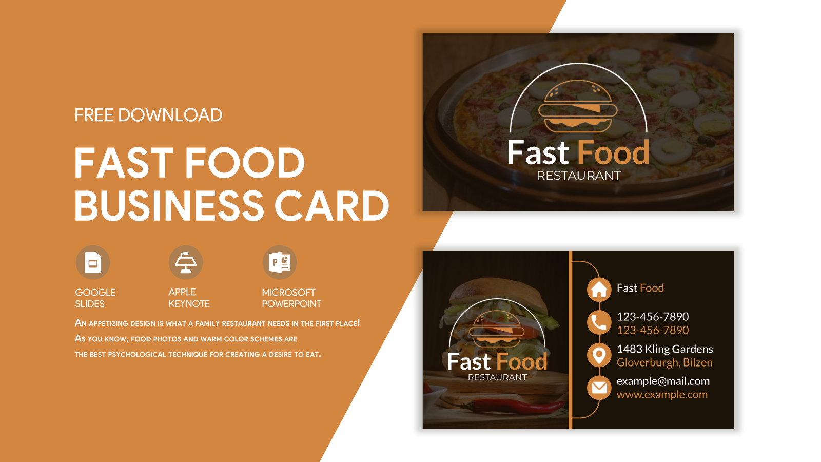Restaurant Business Card Template QR Code Modern Printable 53 OFF