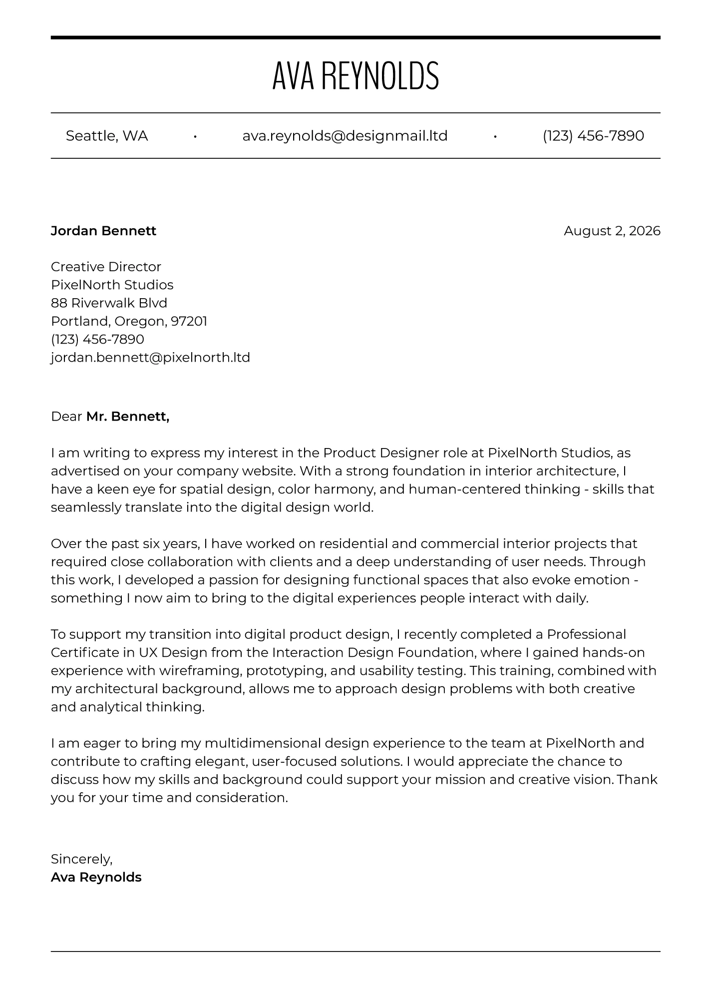 Free Cover Letter Google Docs Templates - gdoc.io, image size:1424x1968