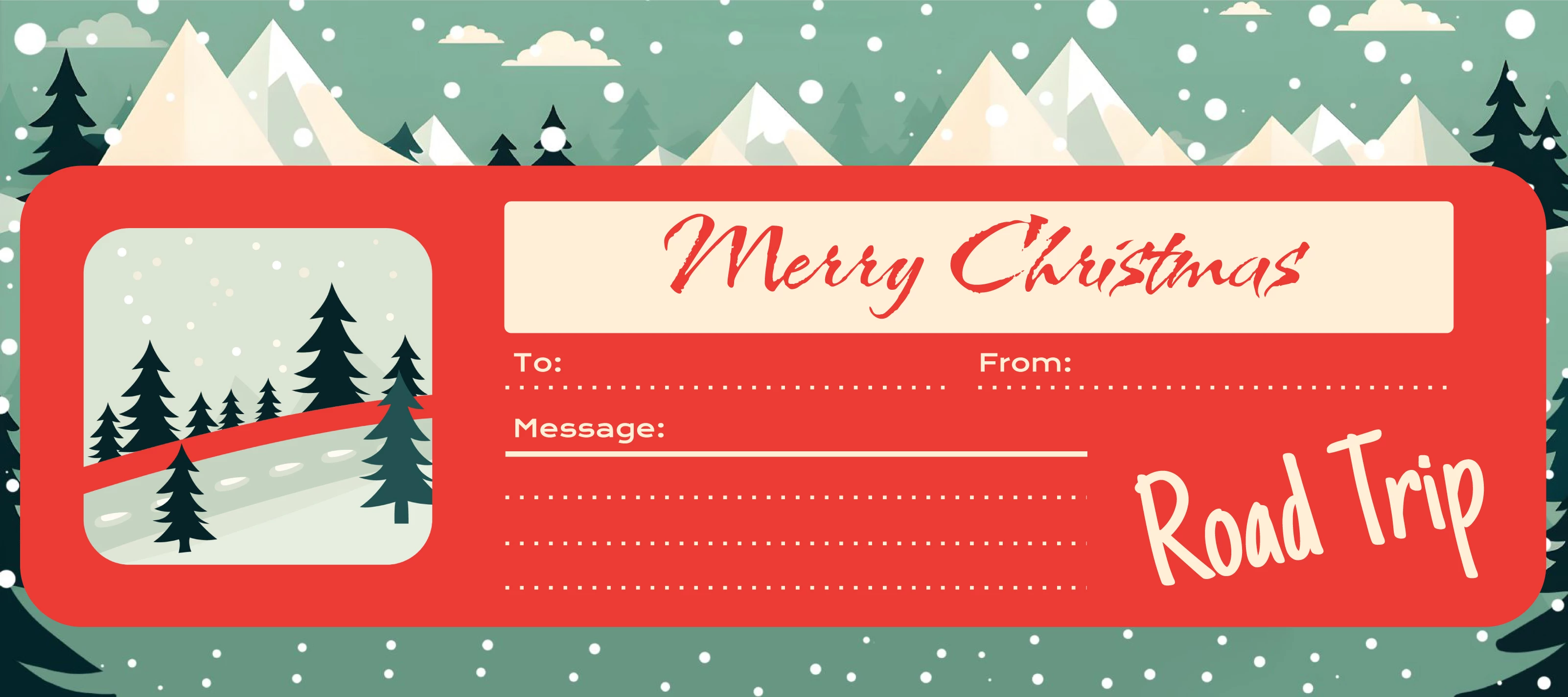 Free Holiday Gift Certificates Templates to Print