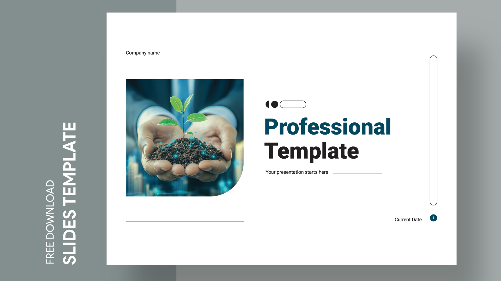 Clean Professional Presentation Free Google Slides PowerPoint Template