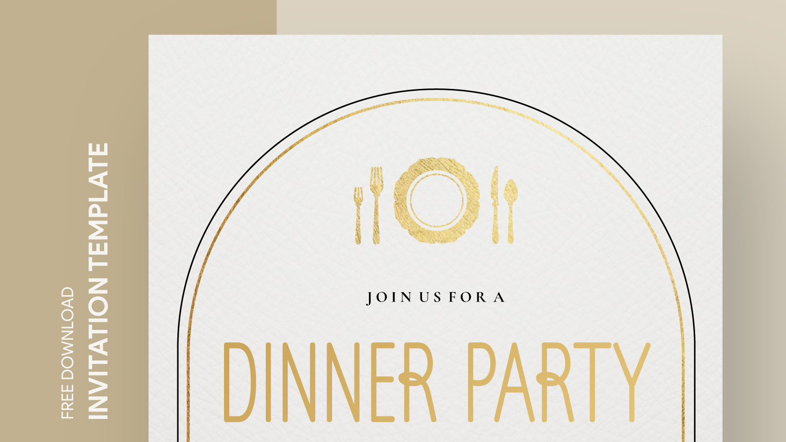 Dinner Invitation Free Google Docs Template - gdoc.io