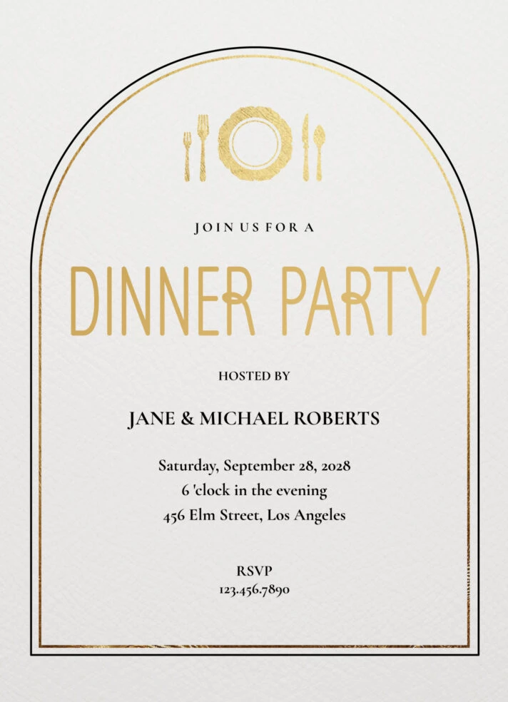 Formal Dinner Party Invitation Wording Template 1 Resume Examples