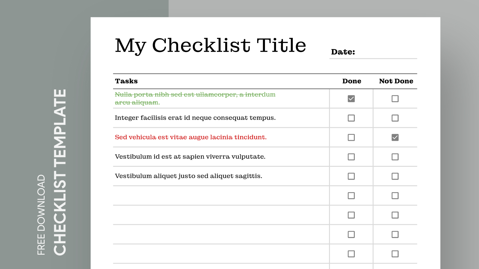 Excel Checklist Free Google Sheets Template Gdoc io Excel Checklist Free Google Sheets Template Gdoc io