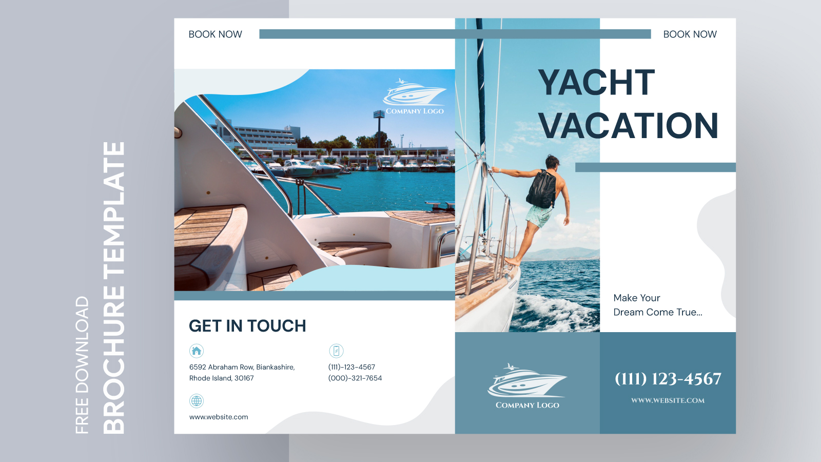 Foldable Travel Brochure Free Google Docs Template - gdoc.io