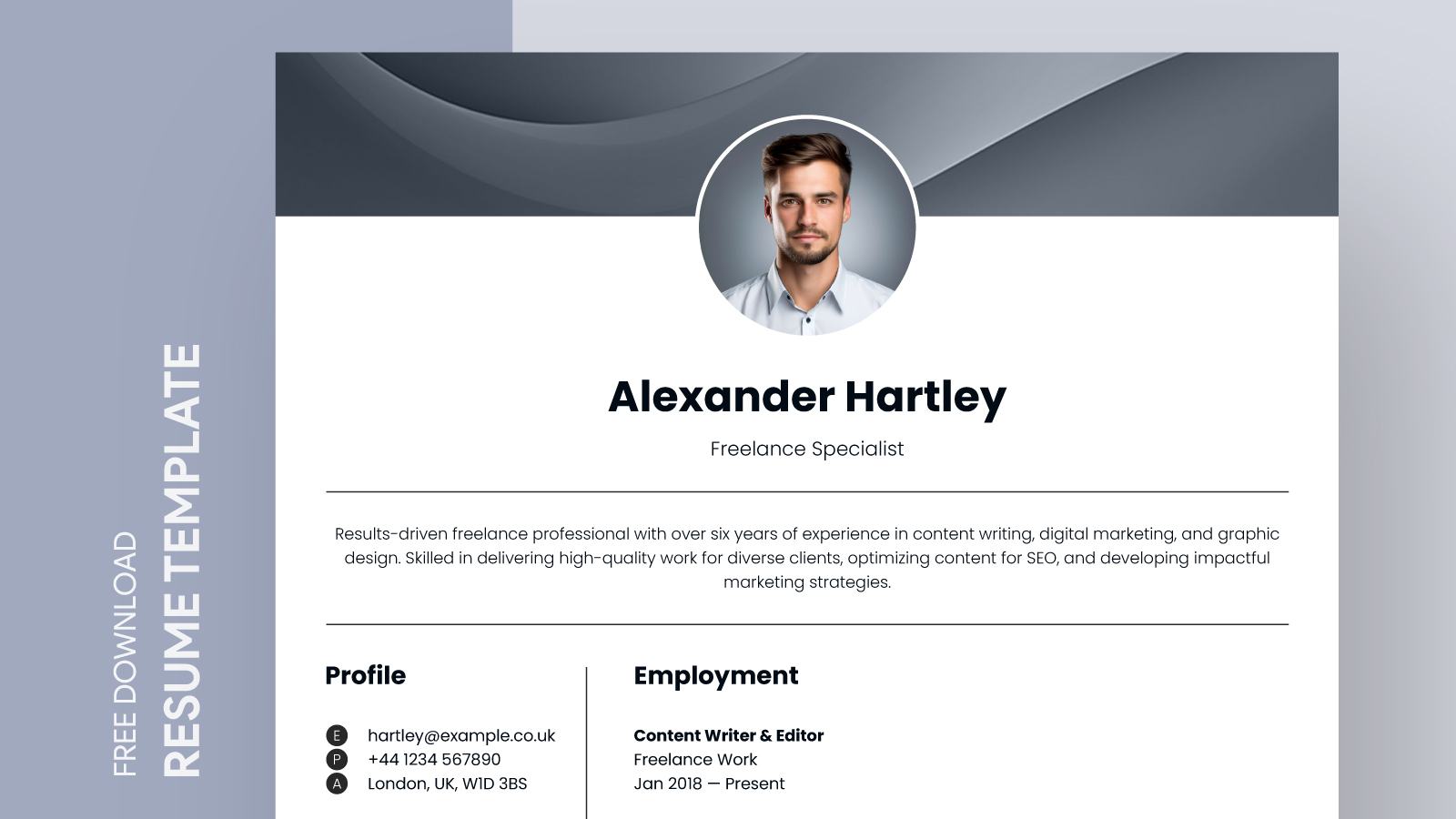 Freelance Resume Free Google Docs Template Gdoc Io