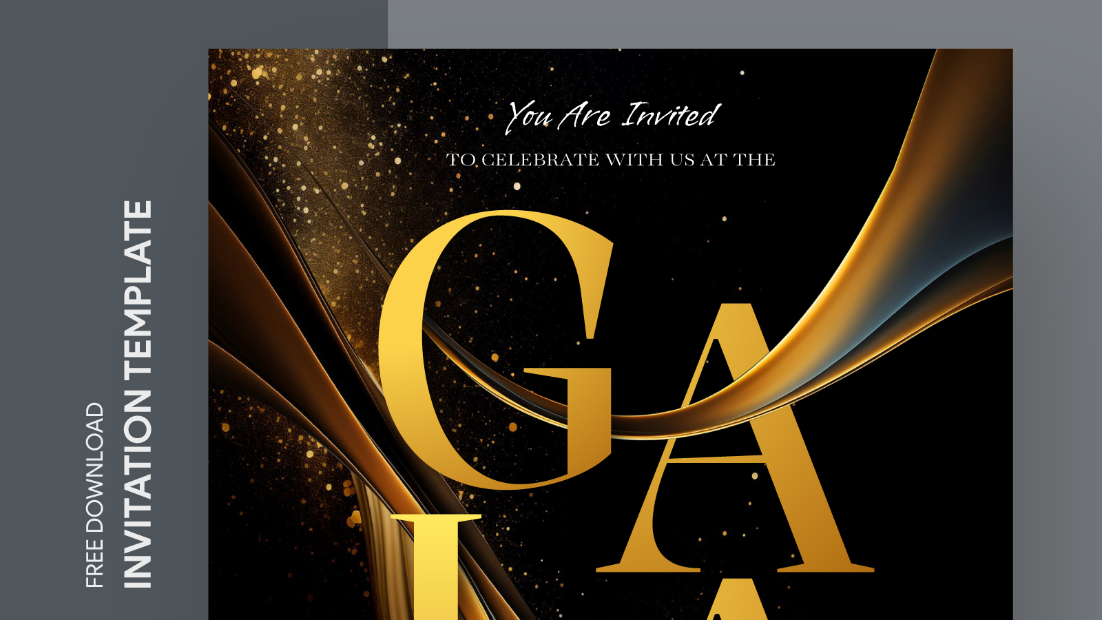 Gala Invitation Free Google Docs Template - gdoc.io