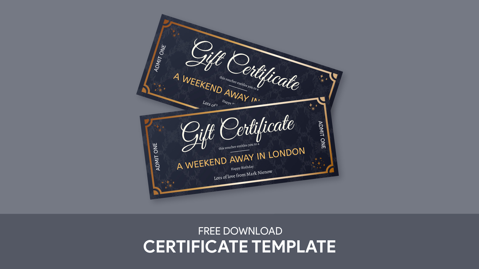 Birthday Gift Certificate Free Google Docs Template Gdoc io