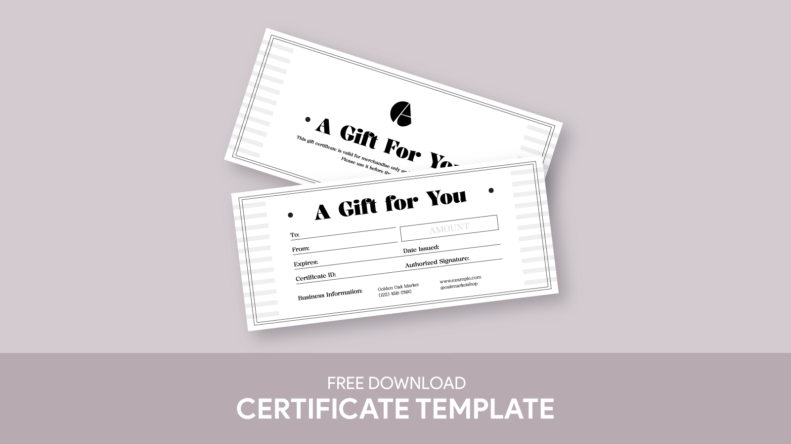 Modern Voucher Coupon Free Google Docs Template - gdoc.io