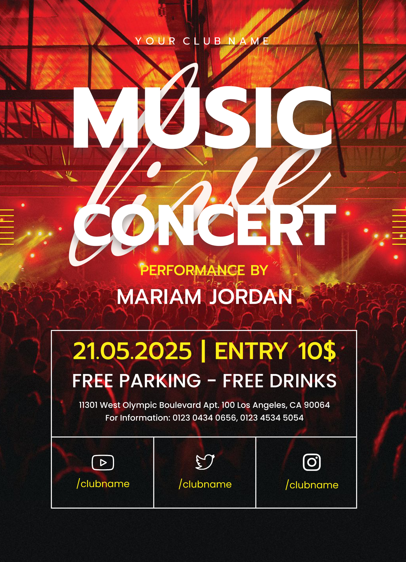 Concert Poster Templates