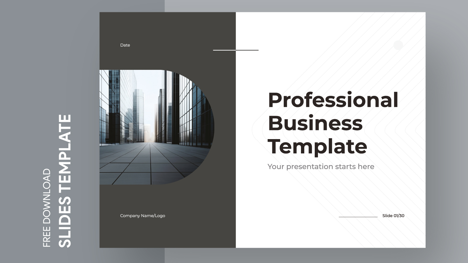 Professional Business Presentation Free Google Slides Template - gdoc.io
