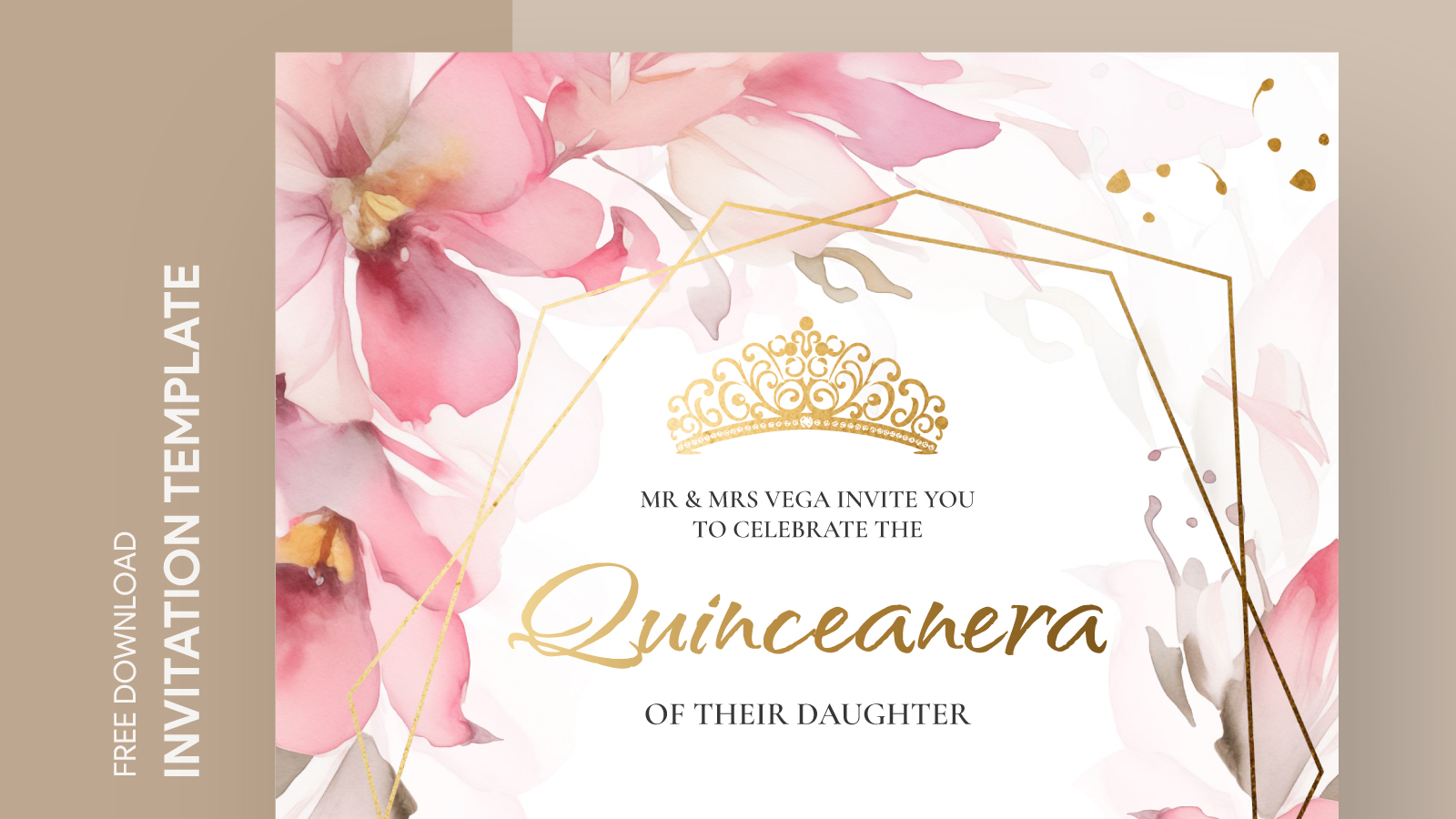 Quinceanera Invitation Free Google Docs Template Gdoc Io